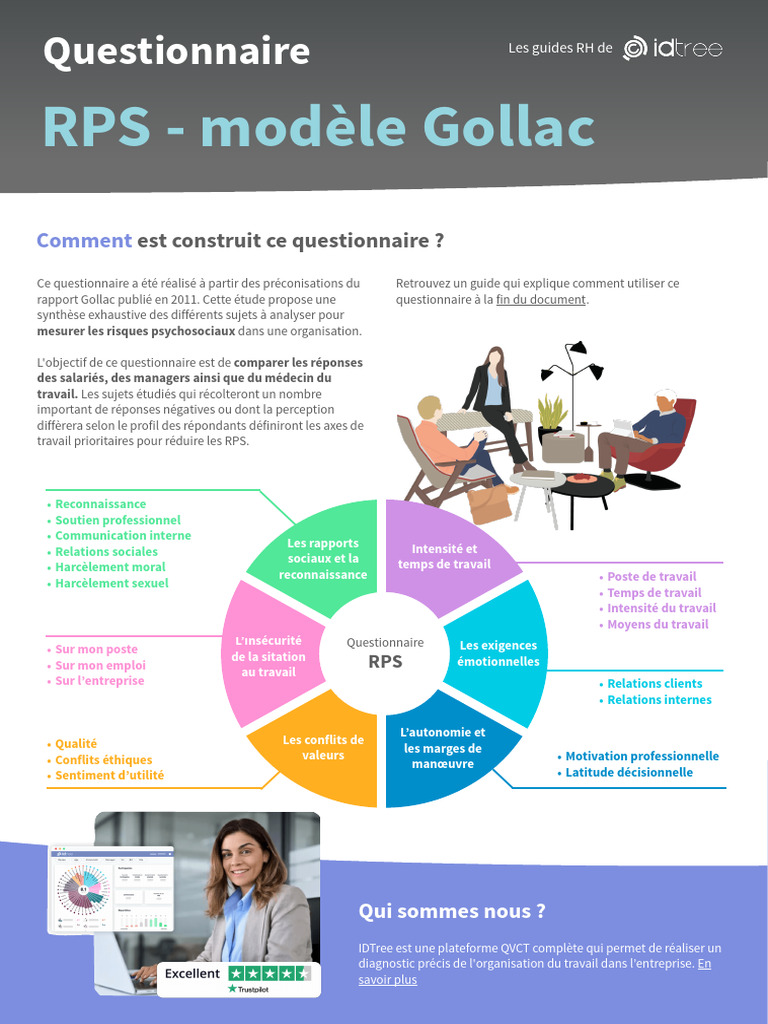 Questionnaire RPS Gollac Complet 2a8666f8d6 | PDF