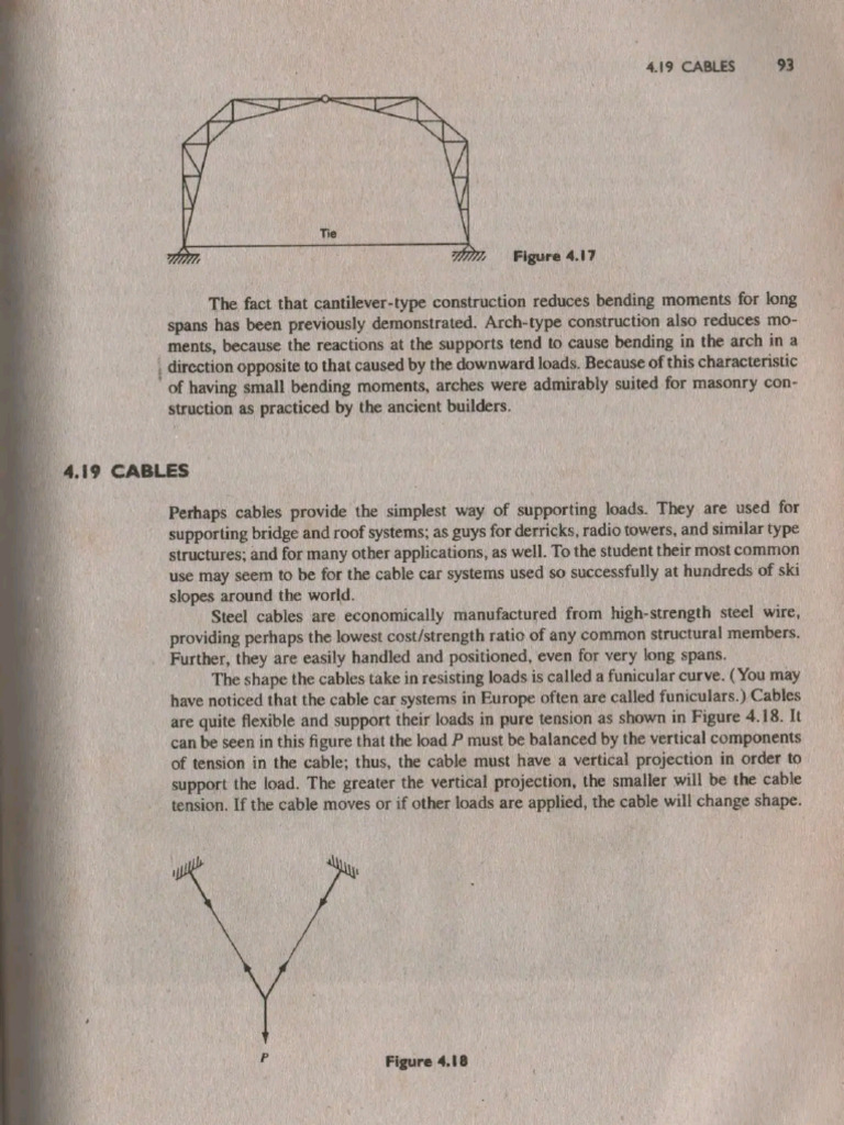 Structural Theory Cables | PDF
