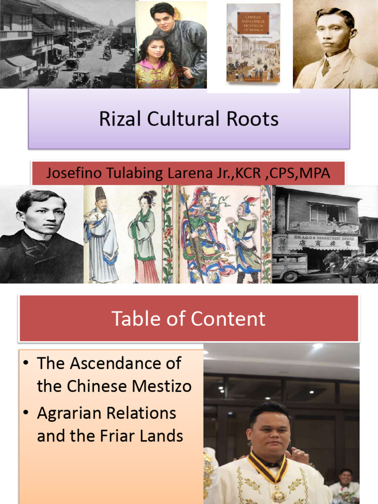 Rizalculturalroots 200323133318 | PDF | Philippines | Former Spanish ...