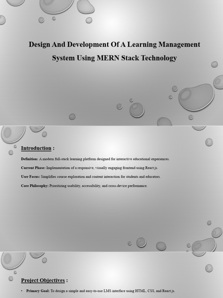Presentation of Project | PDF | Databases | Computer Engineering