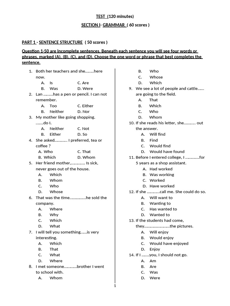 Test 1 | PDF
