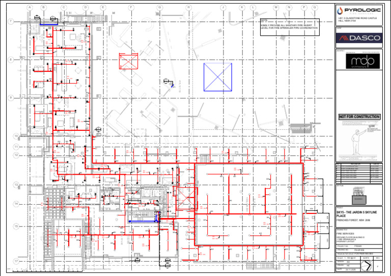Fs2446 - fs-Gf-006 - Ground Floor Building D - Fire Sprinkler & Hydrant ...