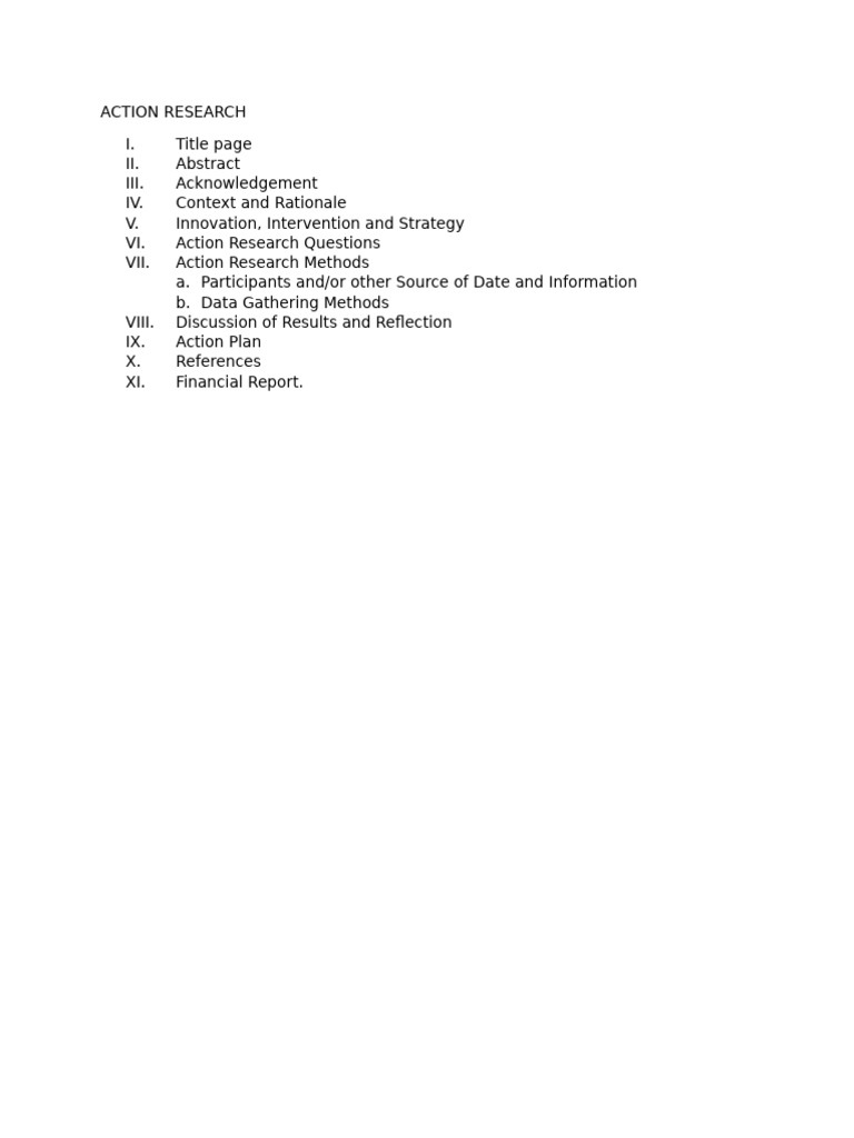 Action Research | PDF