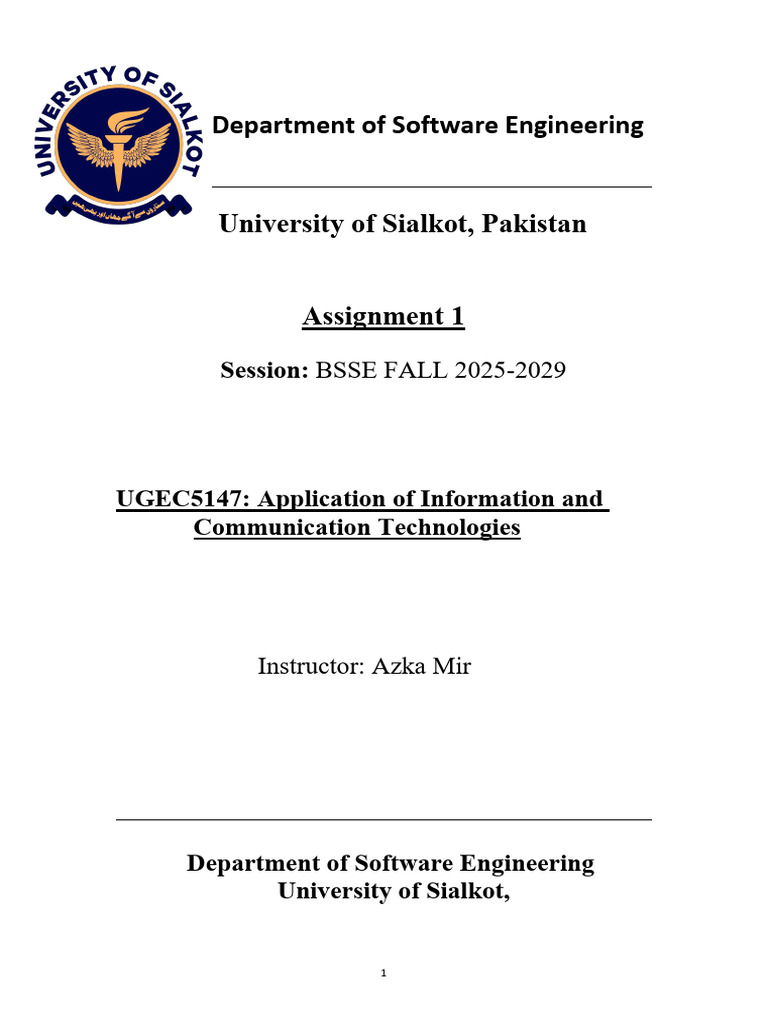 ICT Assignment 1 | PDF | Computer Memory | Integrated Circuit