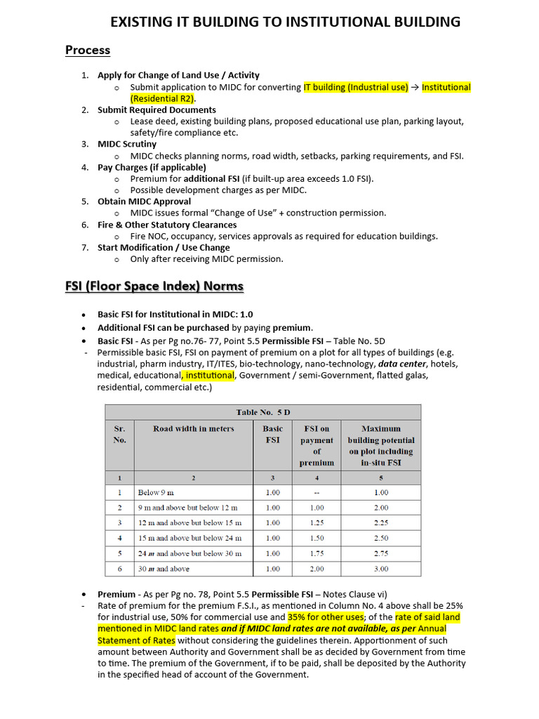 IT Building To Institution | PDF