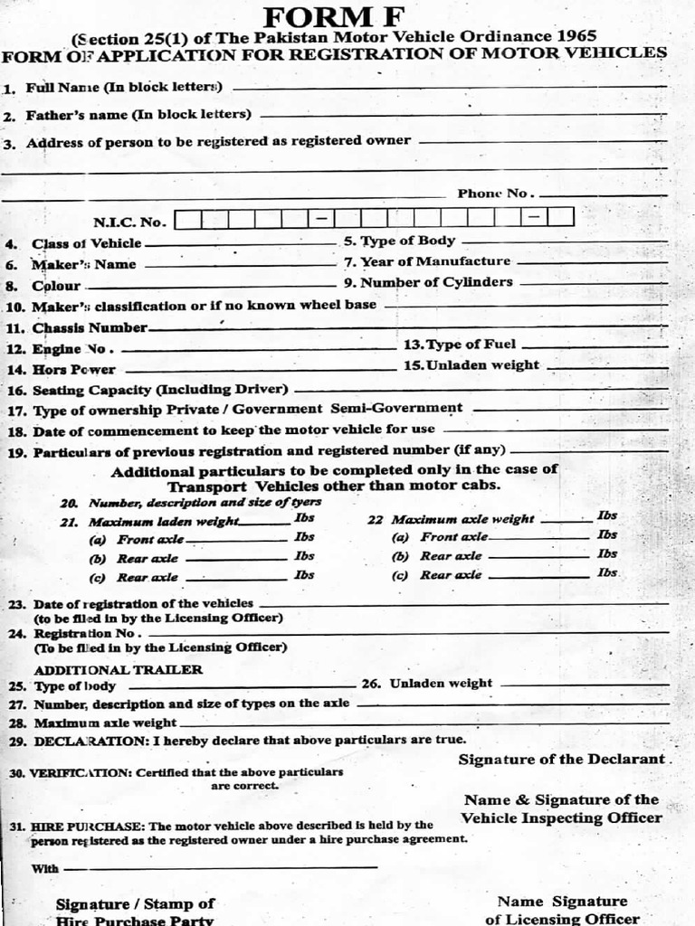 Form F | PDF