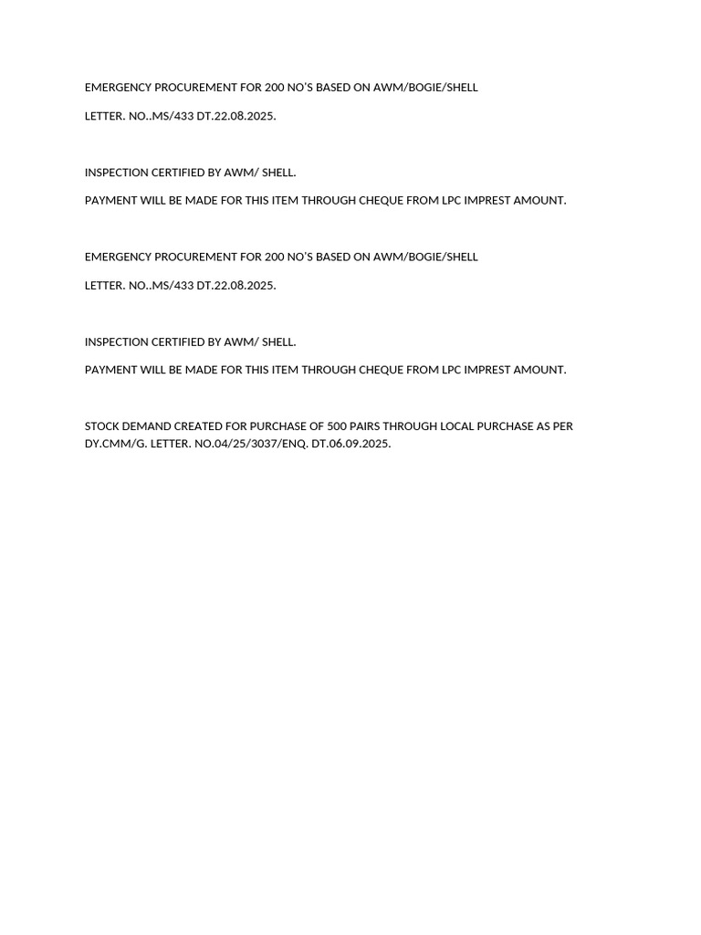 Inspection Certified by Awm | PDF