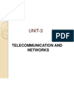 UNIT-3: Telecommunication and Networks