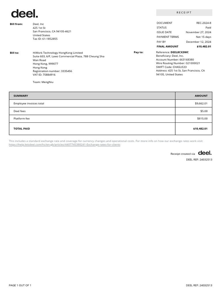 Receipt Summary 24032513 | PDF | Receipt | Money