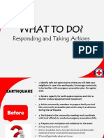F. Responding and Taking Actions The Basics of DISASTER MANAGEMENT