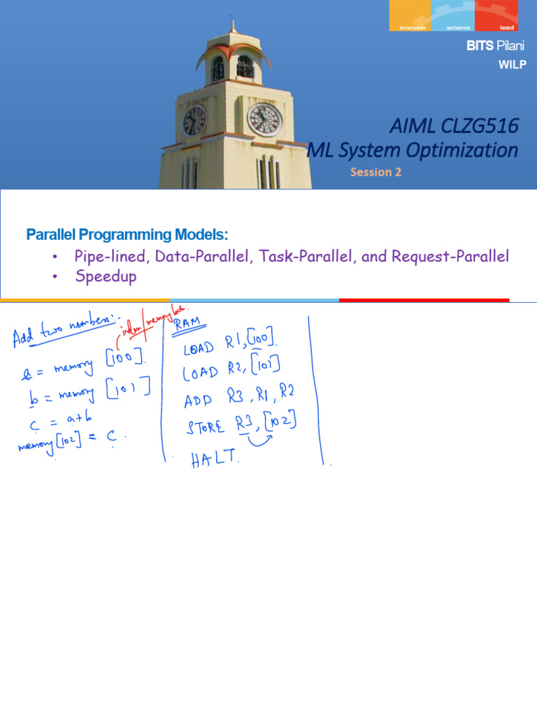Lec 02 | PDF | Central Processing Unit | Parallel Computing