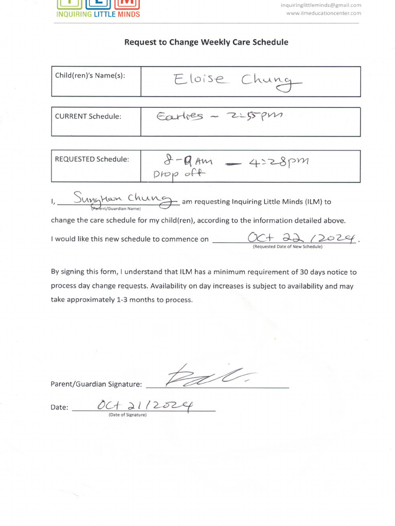 Time Change | PDF