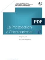 La Prospection à l'international - NADIR MOUFAKKIR