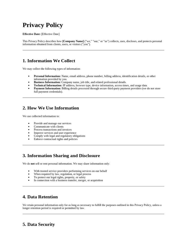 Privacy | PDF | Privacy | Privacy Policy