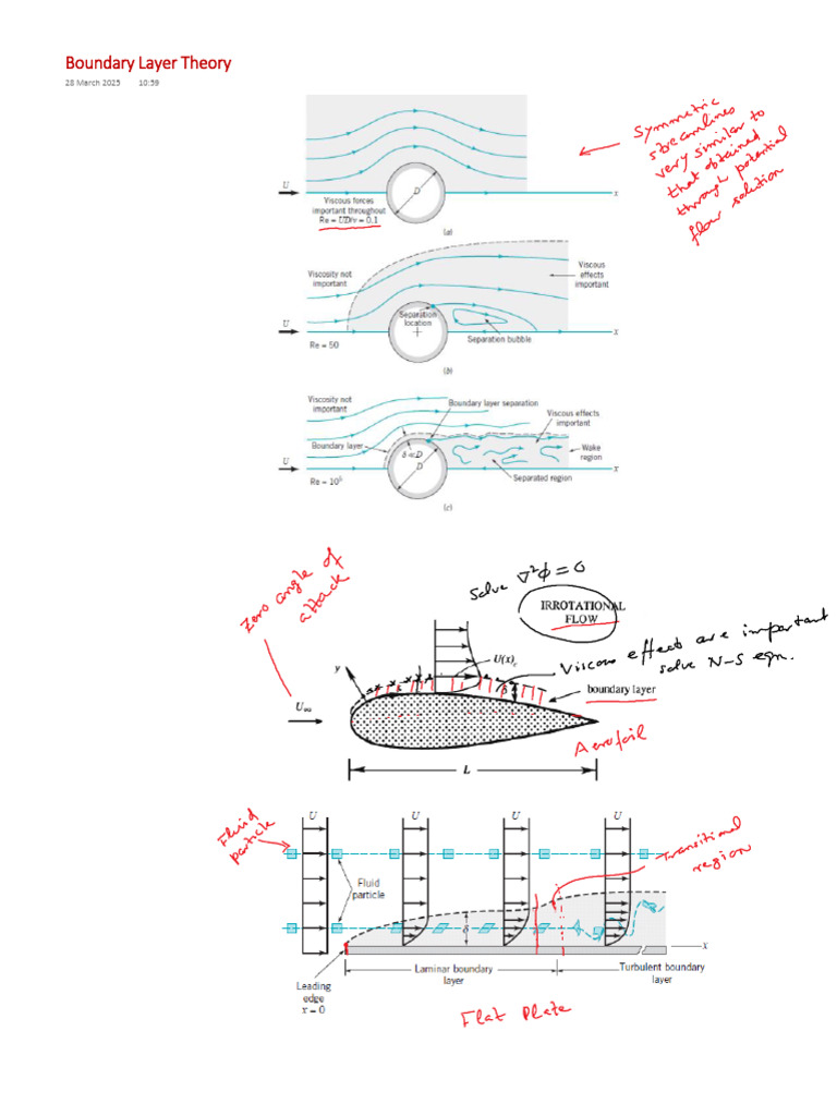 Module5 - Boundary Layer Theory | PDF