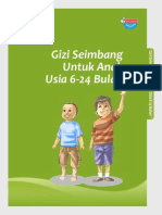 Gizi Seimbang Untuk Anak Usia 6 Hingga 24 Bulan