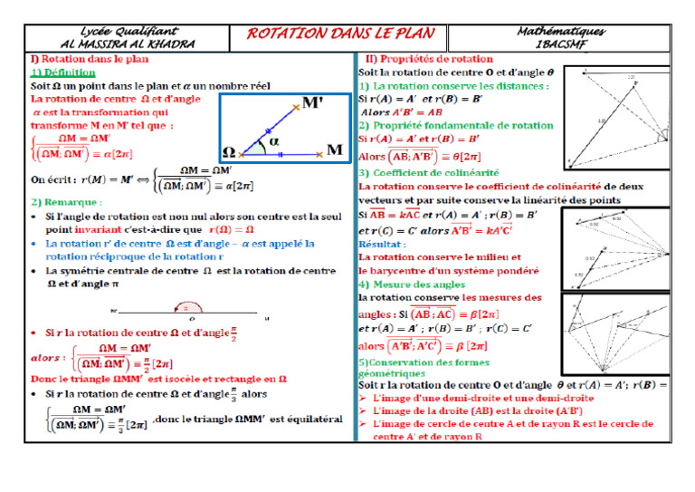 Rotation | PDF