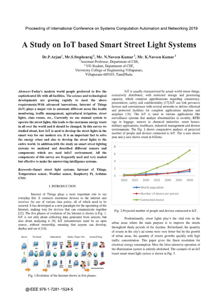 Automatic Street Light Control | PDF