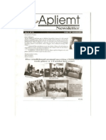 Apliemt Newsletter, ano xi, No. 16, Cuiabá novembro 2011