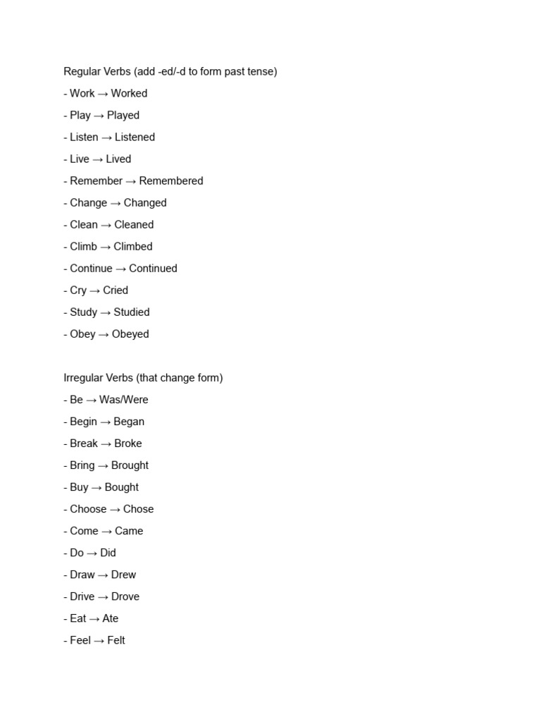 Verb | PDF