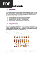 Overview of 5 Musical Instrument Types | PDF | String Instruments ...