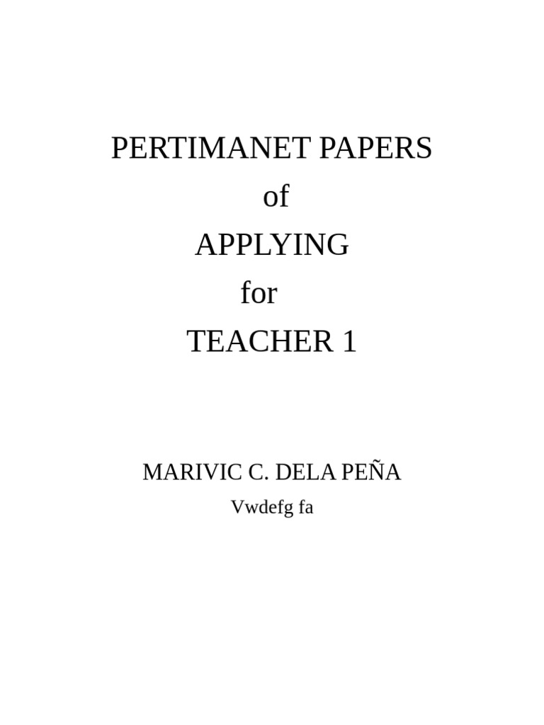 MCD - Intent Letter | PDF