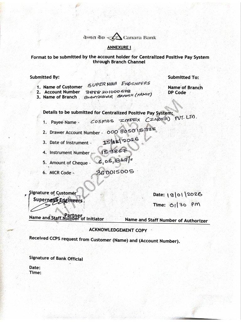 CCPS Request Form | PDF