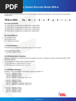 ERLPhase Tesla 4000A Specifications | PDF