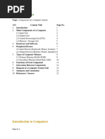 Understanding Computer Functions and Components | PDF