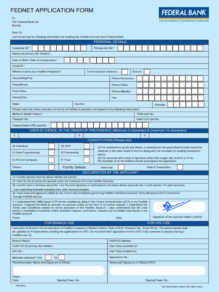 1000003771 1 1760276 1 FEDNET Application Form Updated | PDF ...
