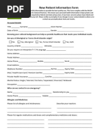 Change of GP Request Form | PDF | Health Care | Social Programs