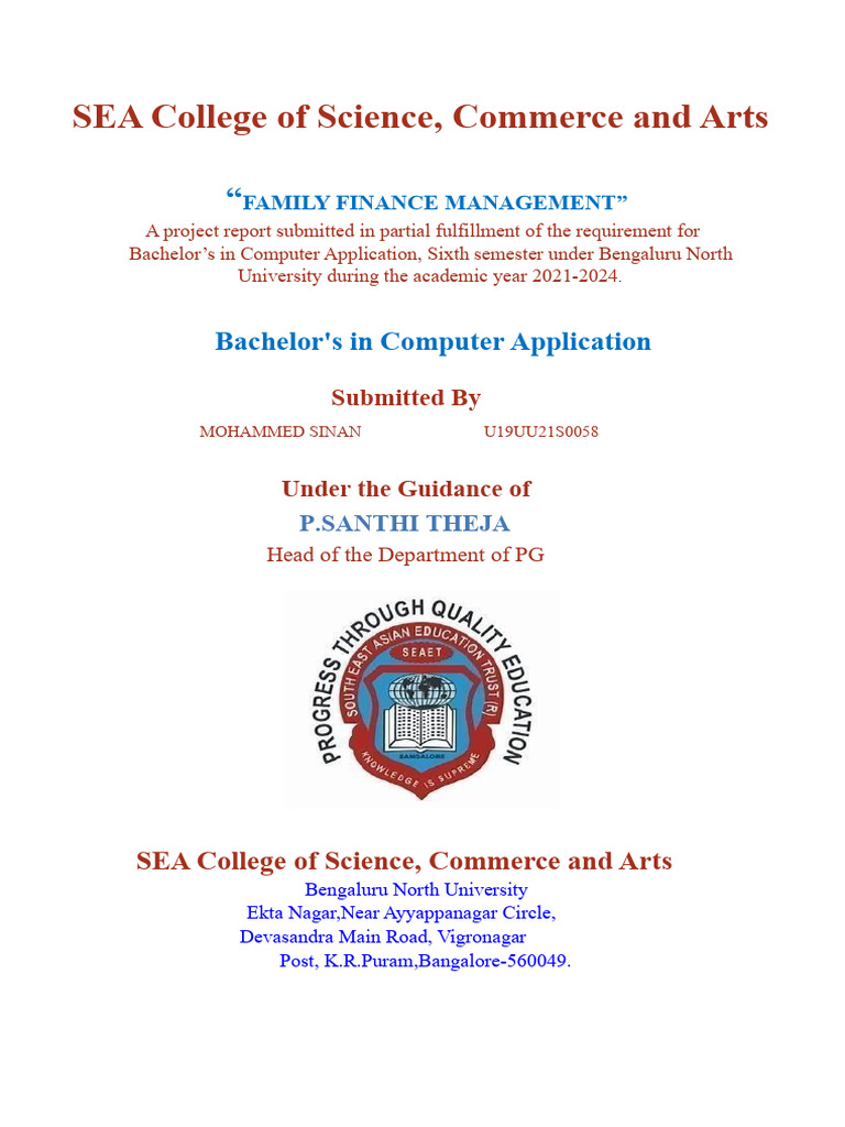 Finance Final Project 1 Sinu | PDF | World Wide Web | Internet & Web
