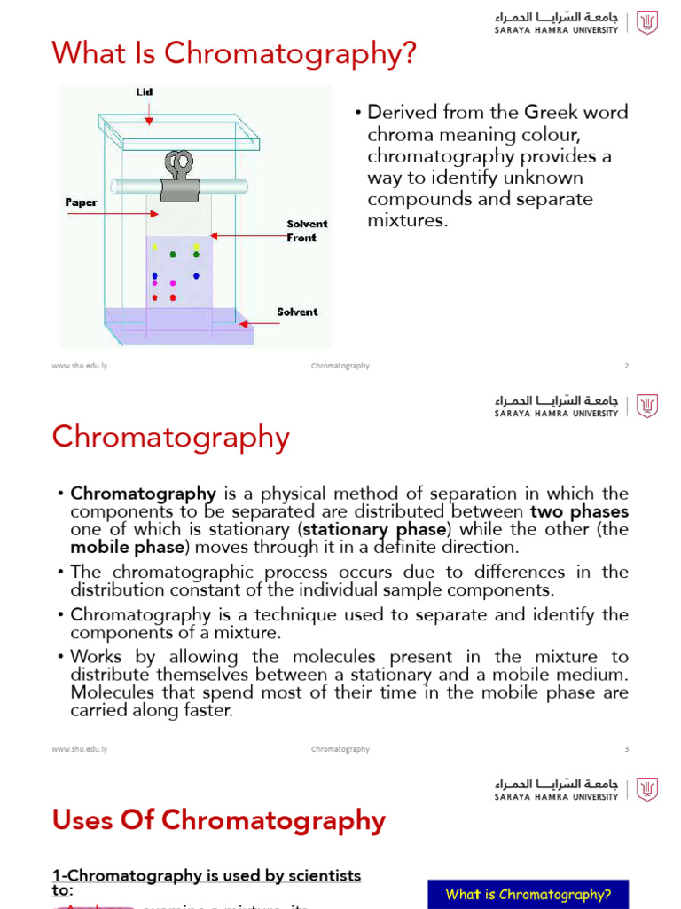 Chrmotoghraphy (1) - Compressed PDF | PDF | Thin Layer Chromatography ...