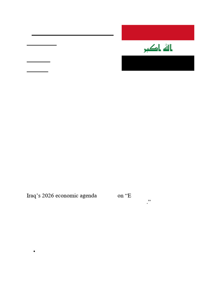 Iraq UNCSW PositionPaper | PDF | Immigration | Iraq