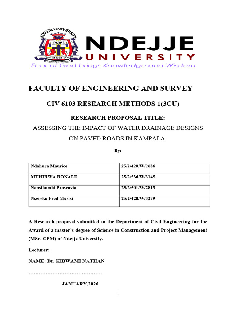 GRP RESEARCH ASSIGNMENT Final | PDF | Road | Road Surface