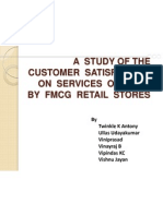 Service Marketing Retail Mini Project