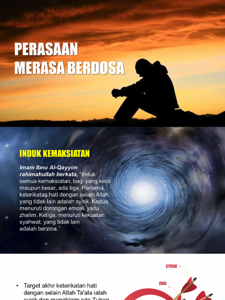 Perasaan Merasa Berdosa - Taujih | PDF