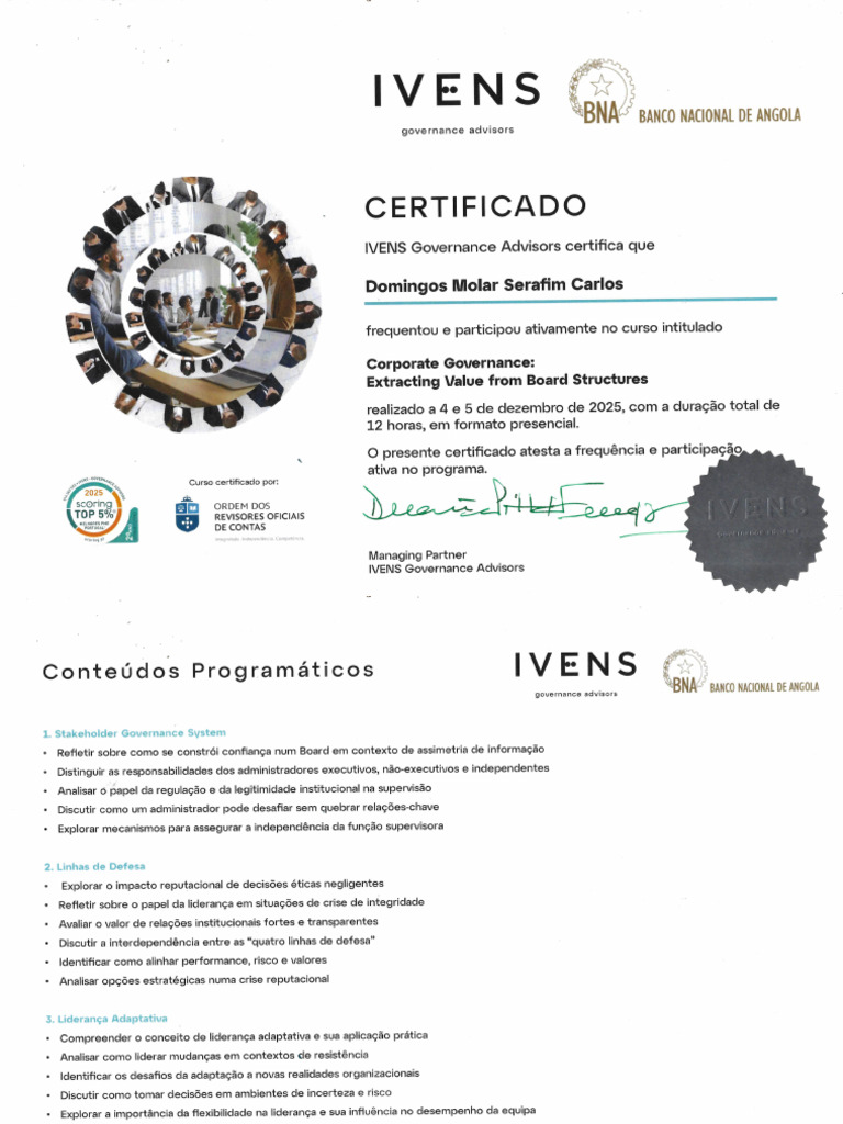 Banco Certifica Do | PDF