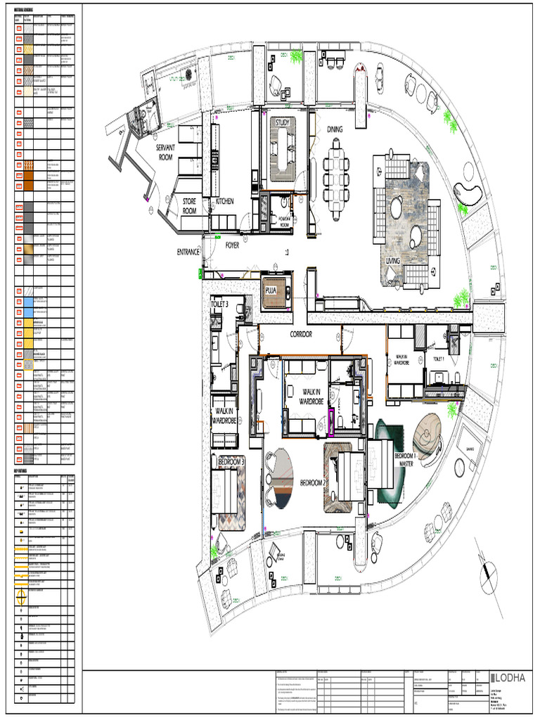 Ciel 4901E - Furniture Layout Plan | PDF | Architectural Elements ...