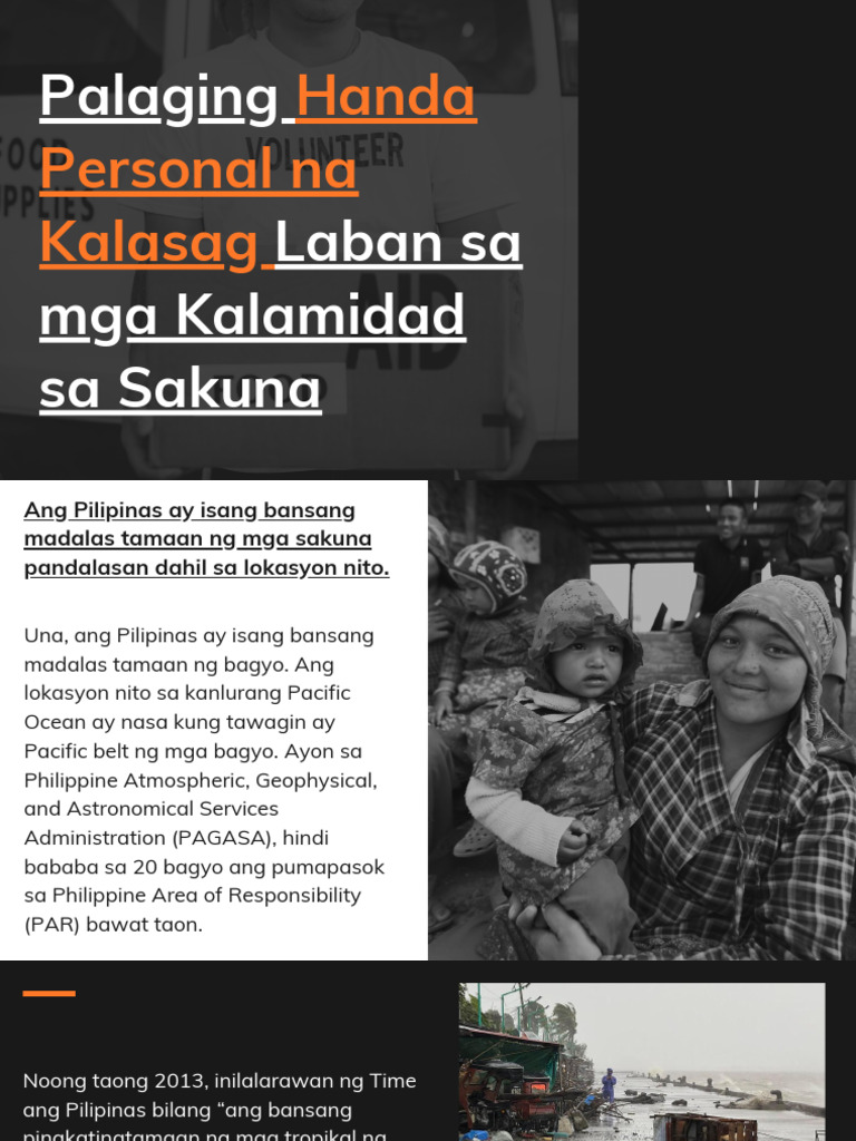 LESSON 2 - Palaging Handa Personal Na Kalasag Laban Sa Mga Kalamidad Sa ...