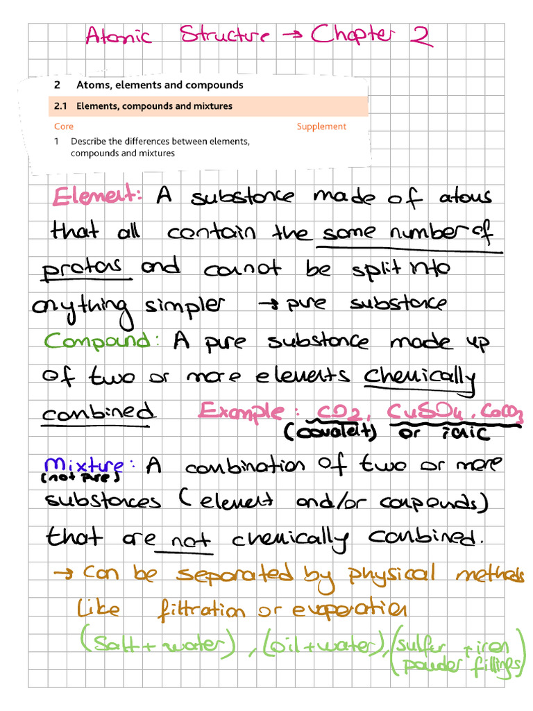 Chapter 2 Notes | PDF