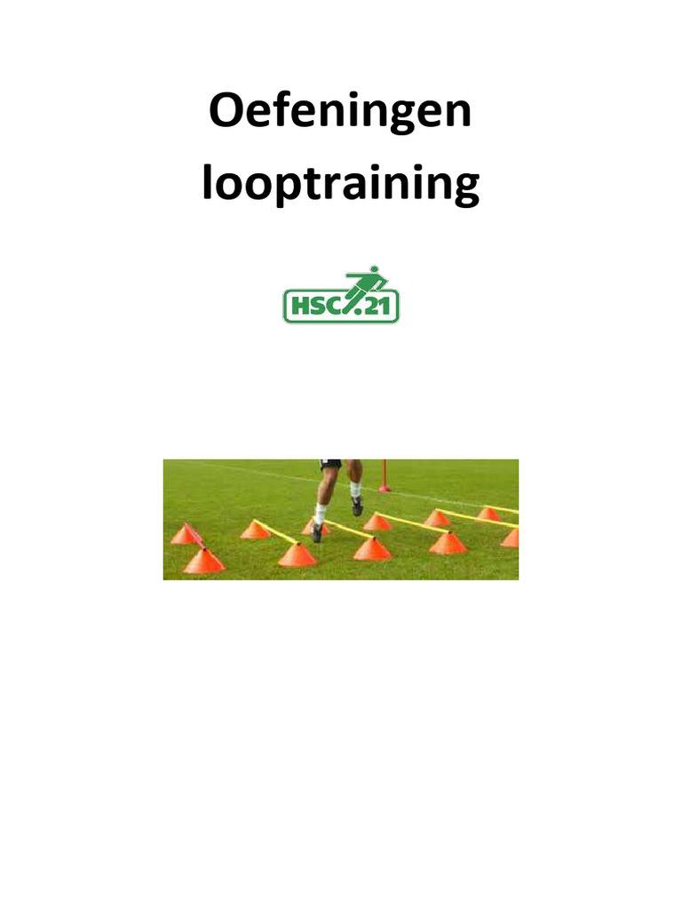 Oefeningen Looptraining | PDF
