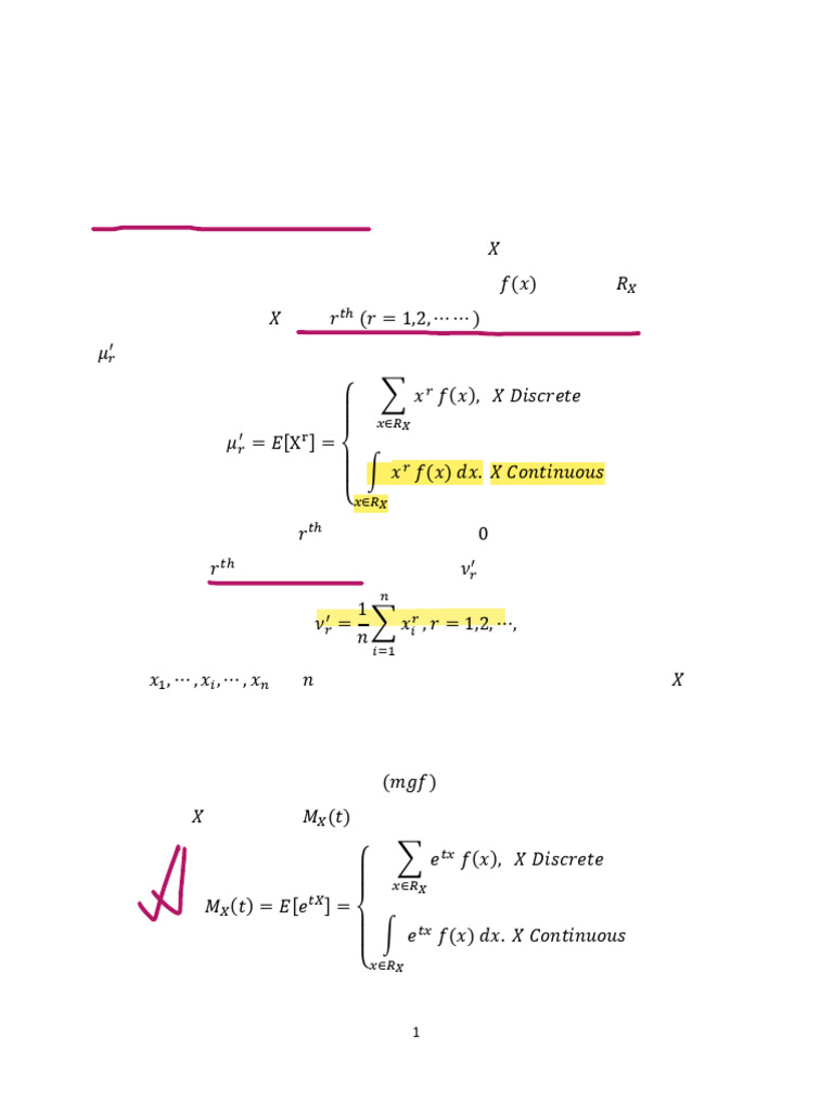 Lec 12 Func of Single RV 7 | PDF | Probability Distribution | Random ...