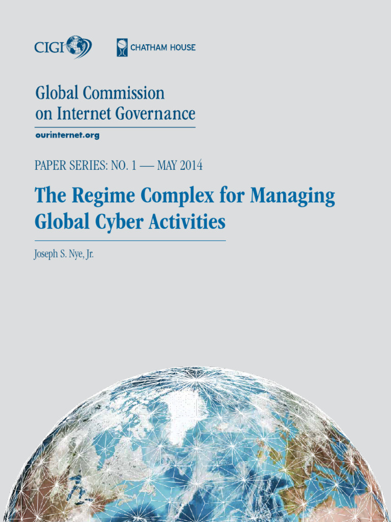 Gcig Paper No1 | PDF | Internet Governance | Cyberwarfare