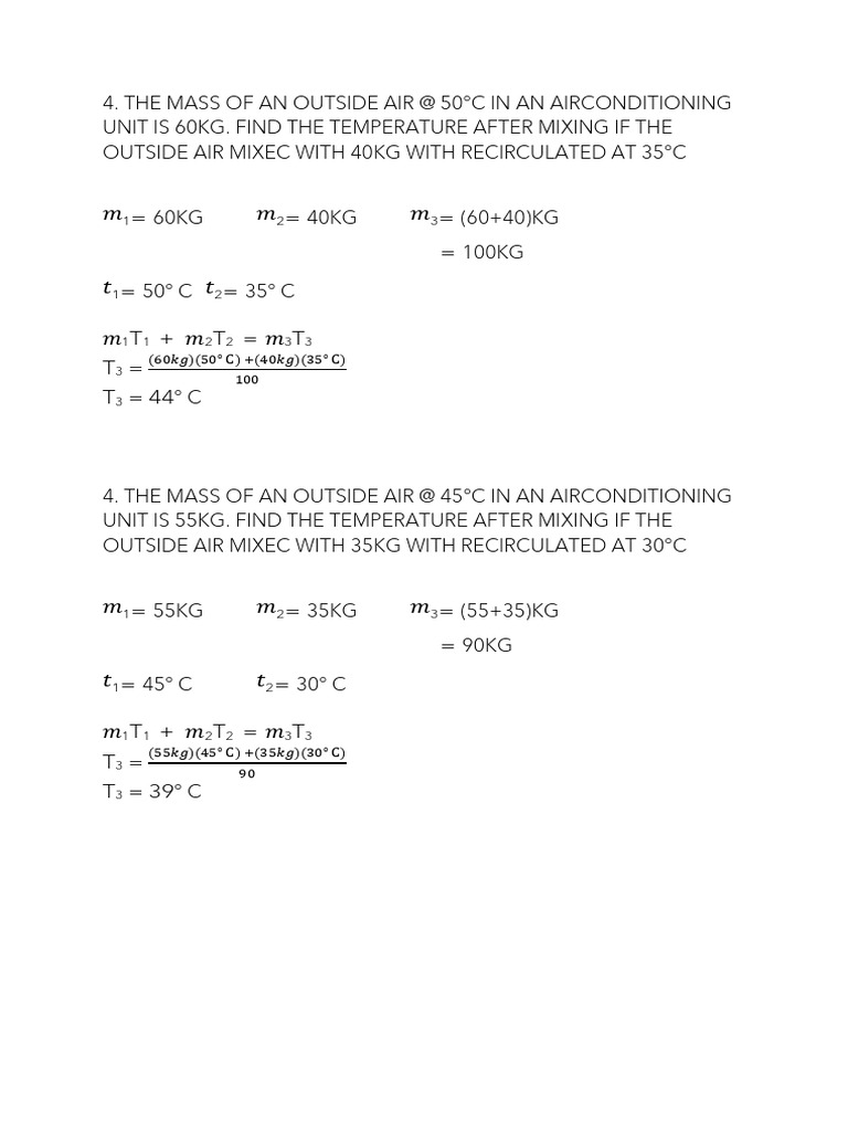 Aircon Probset | PDF