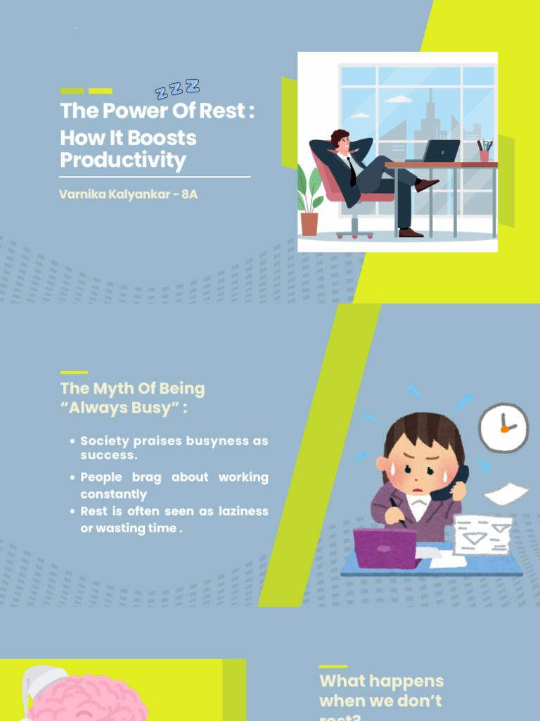 How Resting Makes You More Productive 1 | PDF