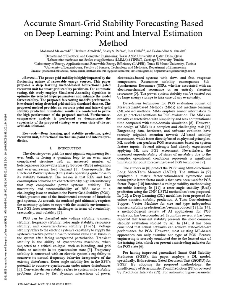 Accurate Smart-Grid Stability Forecasting Based On Deep Learning Point ...