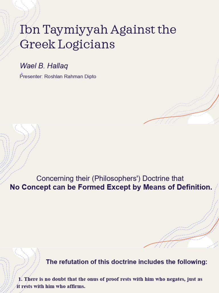 Against The Greek Logicians 2 | PDF | Definition | Proposition