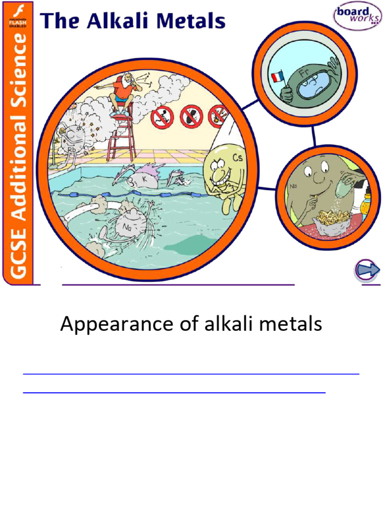 Alkali Metals and Alkaline Earth Metals | PDF | Nature | Metals