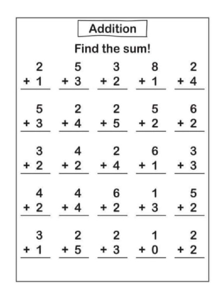 Addition | PDF